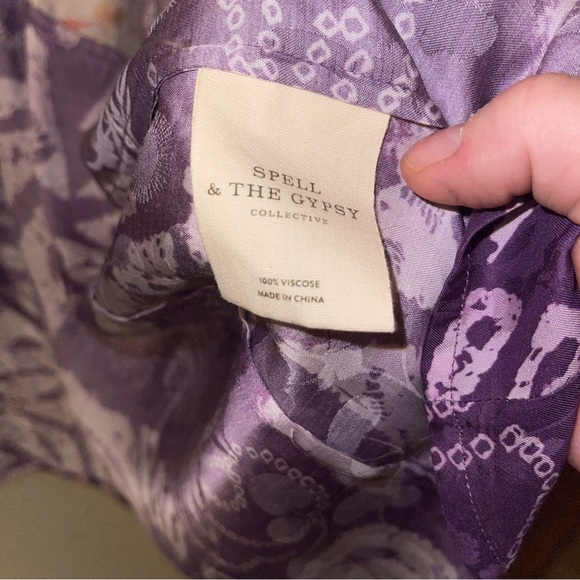 NWT Spell Tyler Chili Robe with Sash Size S/M - Picture 3 of 6